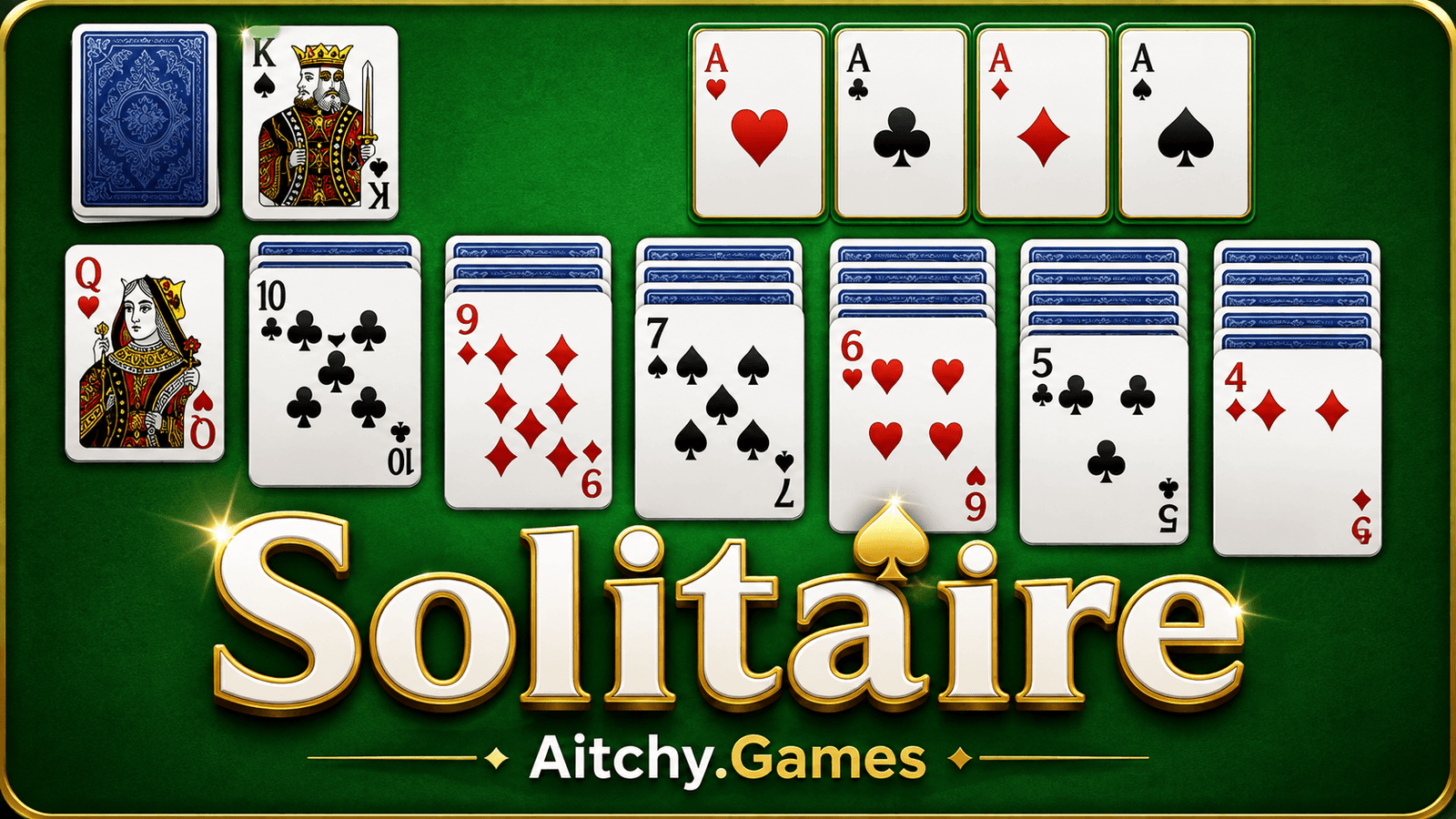 Play Solitaire online at Aitchy.Games